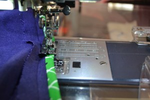 Stitching in the ditch