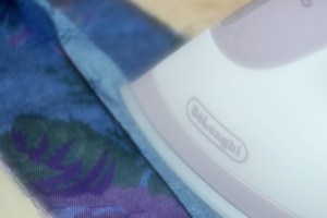 Press the seam to one side