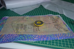 Cutting out the front facing