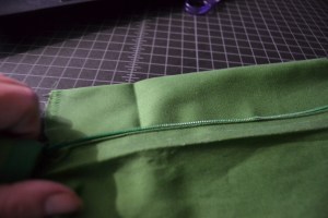 The fly shield is almost complete